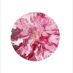 The Art House Abstract Multicolor Canvas Painting image 3