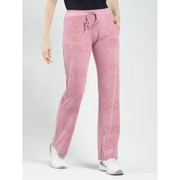 Monte Carlo Pink Tencil Lycra Printed Trackpants image 3