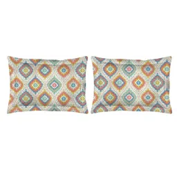 Layers Rimini Others Multicolor 104 TC Cotton King Bed Sheet with 2 Pillow Covers image 3