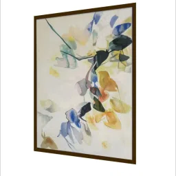 The Art House Abstract Multicolor Canvas Painting image 4