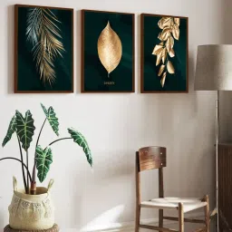 The Art House Abstract Multicolor Canvas Painting image 1