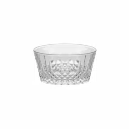 Goodhomes Transparent Glass Serving Bowl - Set of 7 (Set of 1pc Large Bowl & 6pcs Small Bowl) image 4