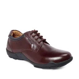 Red Chief Men's Brown Derby Shoes image 2