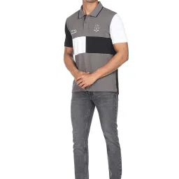 AD by Arvind Dark Grey Skinny Fit Lightly Washed Jeans image 5