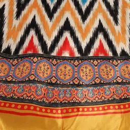 Kaizen TEXO FAB Printed Semi-Stitched Lehenga & Unstitched Blouse With Dupatta image 3