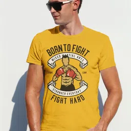 Moda Rapido Men Graphic Printed Round Neck Cotton T-shirt-picture-17