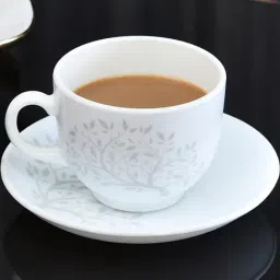 @Home Arias White 12Pcs Opalware Tree Of Life Cup & Saucer Set-image-13