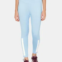 Rosaline by Zivame Airy Blue Regular Fit Tights image 1