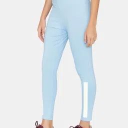 Rosaline by Zivame Airy Blue Regular Fit Tights image 3