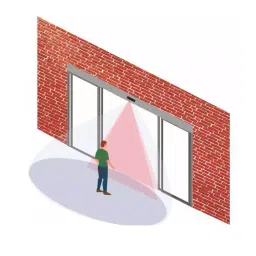 AIDO XL-C Automatic Double Sliding Entry Operator Silver Anodized 1000-2000 mm Door Opening, XL-C 4126 image 5