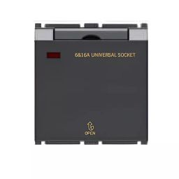 Goldmedal Universal Socket with Flap Indicator & Safety Shutter Air 6 to 16 A 2 Module, 182044-picture-36
