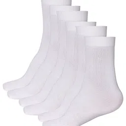 WYSE Kids Pack Of 3 Cotton Calf-Length Socks-picture-22