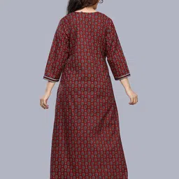 SANAA Printed Maxi Nightdress image 4