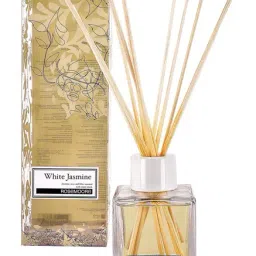 Rosemoore Beige Jasmine Aroma Oil with Reed Sticks - 200 ml-picture-32