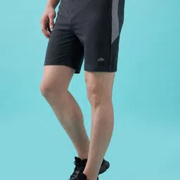 HINT Men Colourblocked Antimicrobial Technology Shorts-picture-13