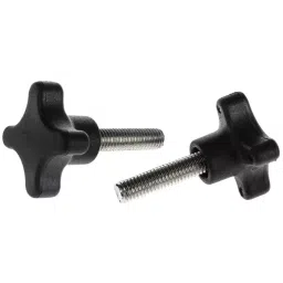 RS PRO Black 4-Arm Clamping Knob M8 Threaded Stud, 7027734-picture-21
