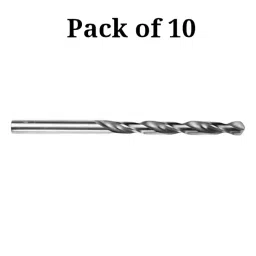 Indian Tools 9.4 mm Size HSS Twist Drill Parallel Shank Jobber Series Hathyar Type (Pack of 10) image 2