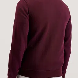 Ted Baker Men Cotton Longline Bomber with Embroidered Jacket image 3