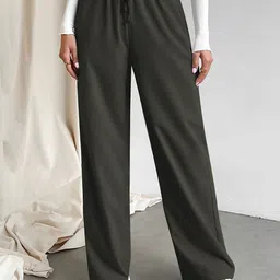 SZN Women Regular Fit High-Rise Trousers-image-51