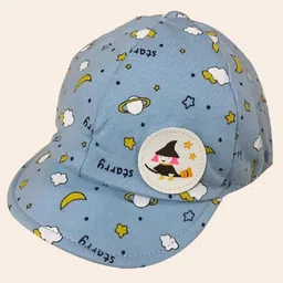 Ziory Sky Theme Printed Cap - Blue image 3