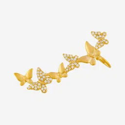 Kushal's Fashion Jewellery Classic Ear Cuff Earrings-picture-15