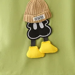 INCLUD Boys Cartoon Patch T-shirt With Shorts image 2