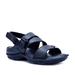 Hitz Men's Black Back Strap Sandals-picture-26