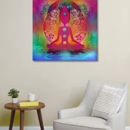 999store Purple Lotus Position Buddha Background Wall Painting-image-46