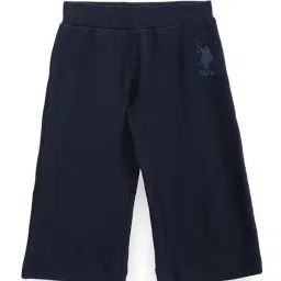 U.S. Polo Assn. Kids Blue Solid Trackpants-picture-33