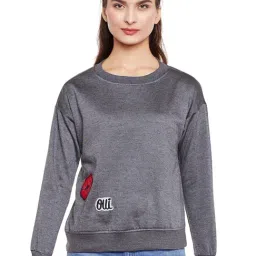 Belle Fille Grey Patchwork Sweatshirt-image-46