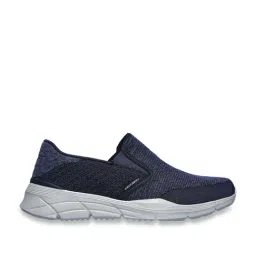 Skechers Men's EQUALIZER 4.0 - REVIVIFY Navy Grey Casual Slip On Shoe-picture-12