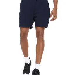 Van Heusen Navy  Regular Fit Printed Shorts-picture-40