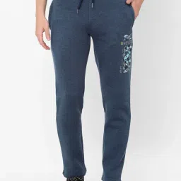 Sweet Dreams Navy Melange Regular Fit Trackpants-picture-36