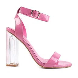 London Rag Women's Pink Ankle Strap Sandals-image-92