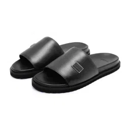 Rare Rabbit Men's CAMDEN Black Casual Sandals image 4