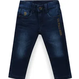 U.S. Polo Assn. Kids Blue Solid Jeans-picture-38