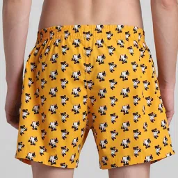Jack & Jones Orange Cotton Regular Fit Printed Boxers image 2