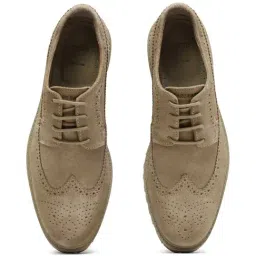 Rare Rabbit Men's BRIX Brown Brogue Shoes image 3