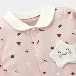 Little Surprise Box Kids Pink Cotton Regular Printed Baby Hamper Clothing Set image 2