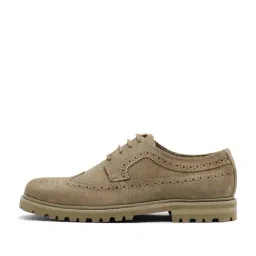 Rare Rabbit Men's BRIX Brown Brogue Shoes image 2