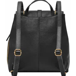 Fossil Emery Black Medium Leather Backpack image 2