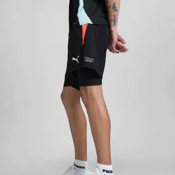 Puma Black Regular Fit Sports Shorts image 2