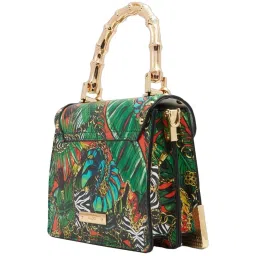 Aldo Multicolor Printed Medium Satchel Handbag image 2