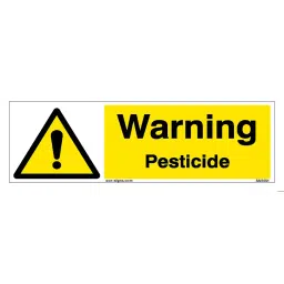 SUNSIGNS  Warning Pesticide Signages Size 600x200 mm HP Print + Vinyl, SN0081-picture-24