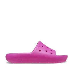 Crocs Kids's Pink Slides image 2