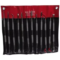DURATOOL 12-Piece Stainless Steel Wax Carving Set, JS-336T.-picture-40