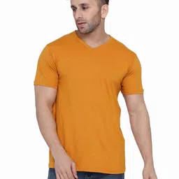 BEYOU FASHION Men Solid Slim Fit Cotton T-shirt-image-56