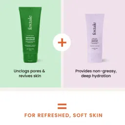 Foxtale Gel Face Wash & Nourishing Moisturizer Combo image 2