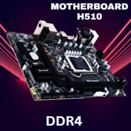 Consistent Motherboard ‎PCI-Express x16 Graphics Card Interface LGA 1200 CPU Socket with Sound Card, CMB-H510 image 5