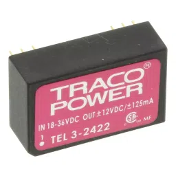 TRACO POWER CONVERTER, DC-DC, +/-12V, 3W, TEL 3-2422-picture-28